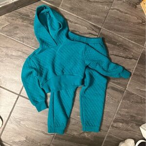 Quilted 2 Piece Girls Set